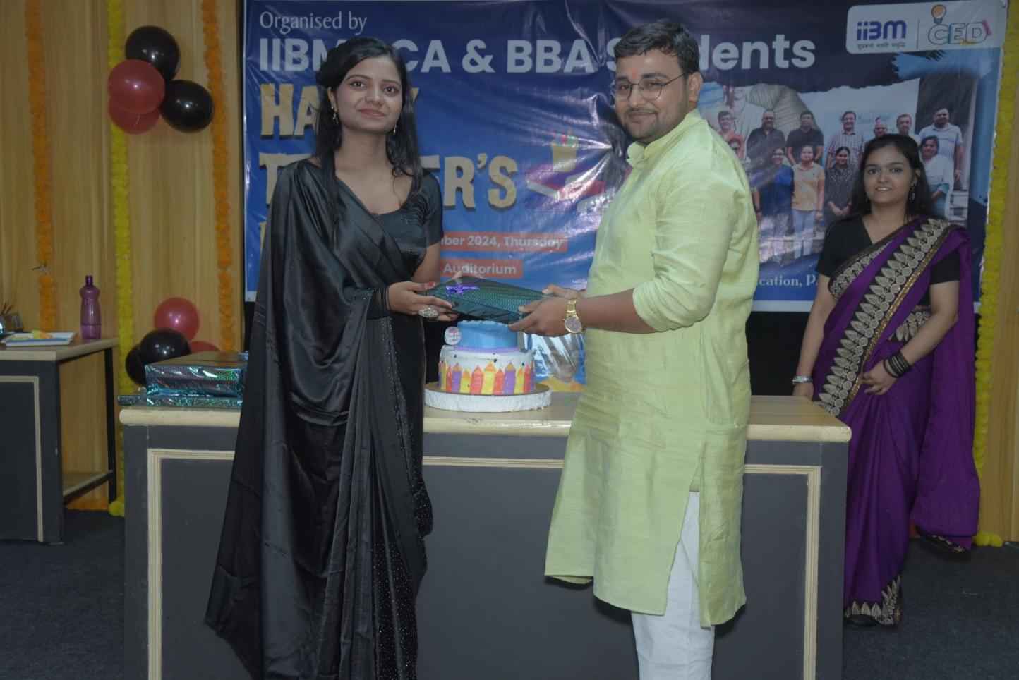 Teacher’s Day Celebration at IIBM – Honouring Educators with Joy and Gratitude